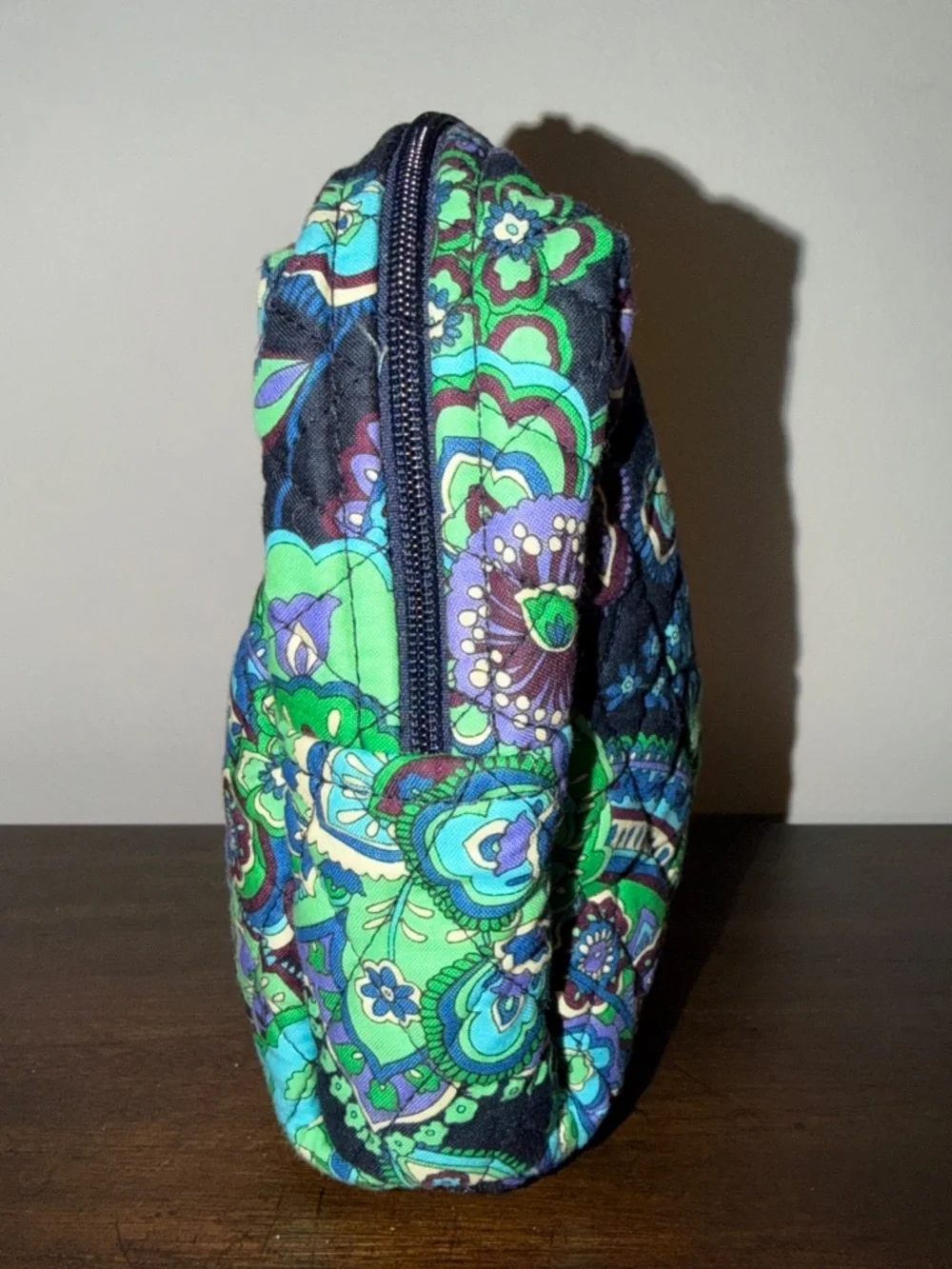 Vera Bradley BLUE RHAPSODY Vinyl Lined 9